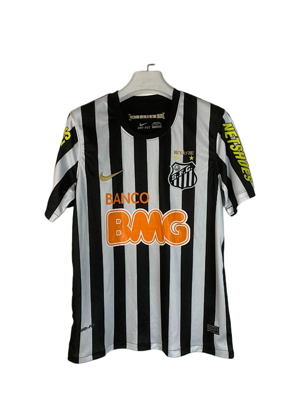Santos 2012-13 Away Retro Football Jersey - front view