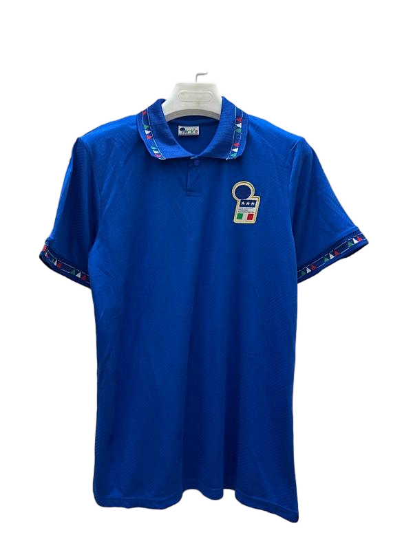 1994 Italy Home Retro Football Jersey - front view